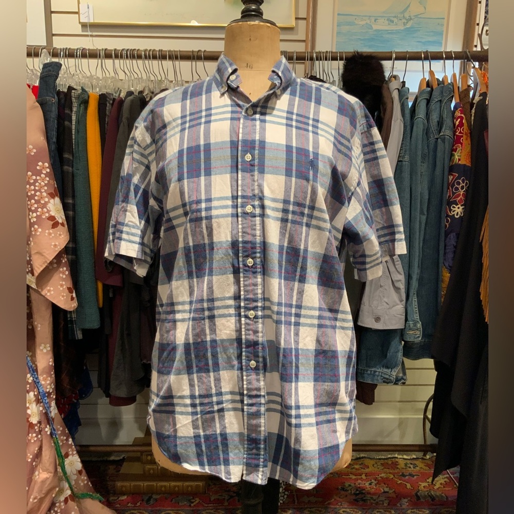 Ralph Lauren shirt sleeve mens button up